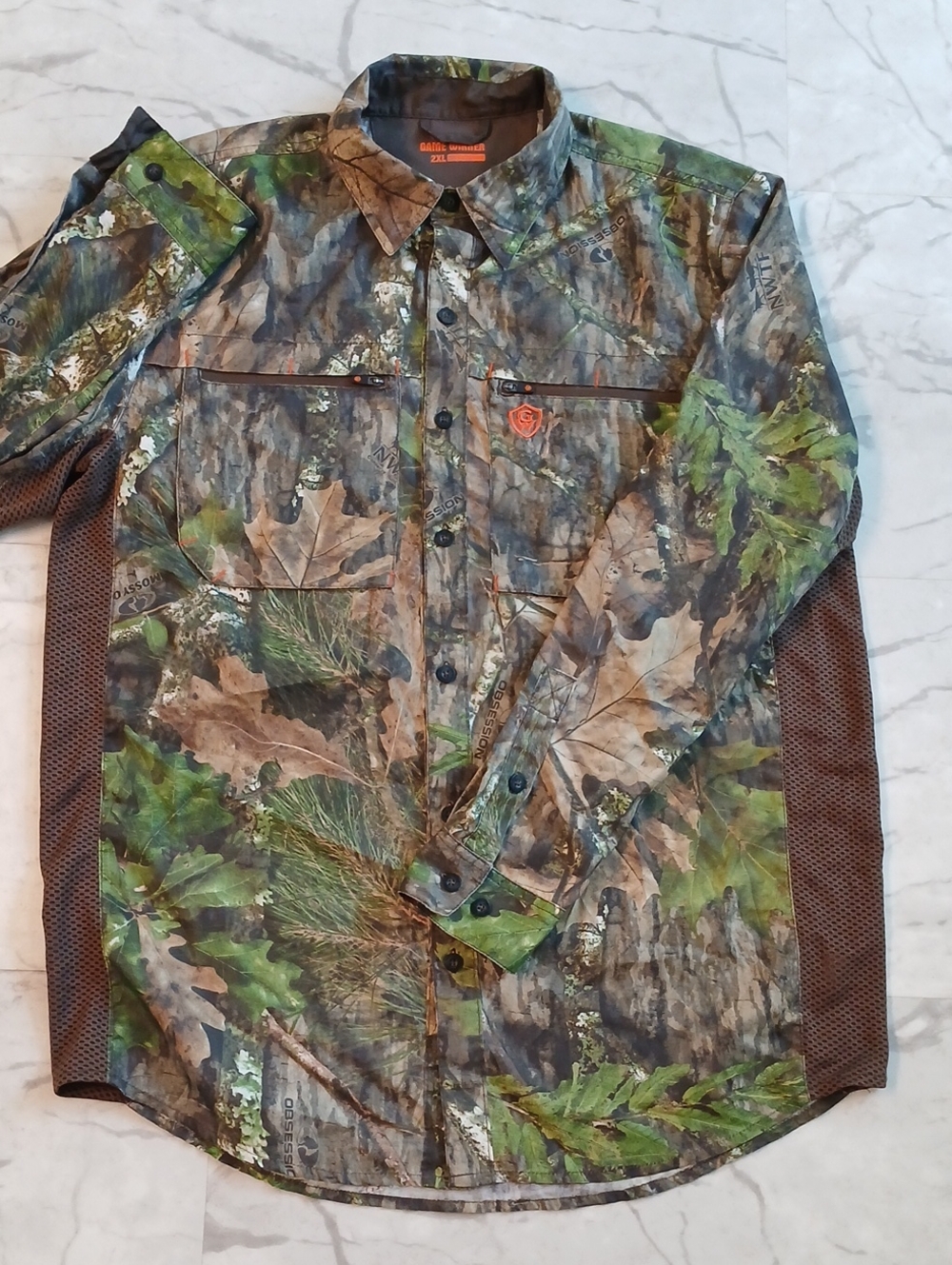 Game Winner Dri-Fit Realtree Camo Shirt for Active Hunts 2XL